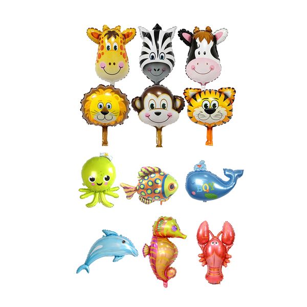 pieces of 12 lovely sea forest animal foil balloon kids toy birthday party decorations
pieces of 12 lovely sea forest animal foil balloon kids toy birthday party decorations