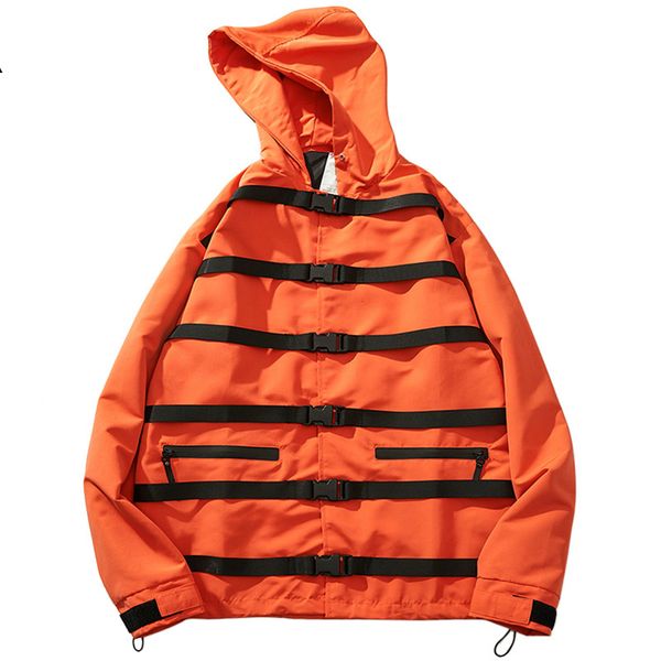 Januarysnow 2019 Hip Hop Jacket Windbreaker Men Harajuku Streetwear Buckle Ribbons Hoodie Jackets Zipper Track Jacket Coat Oversized Autumn
Januarysnow 2019 Hip Hop Jacket Windbreaker Men Harajuku Streetwear Buckle Ribbons Hoodie Jackets Zipper Track Jacket Coat Oversized Autumn