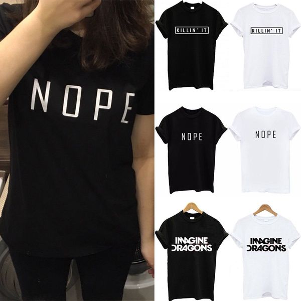 summer women t shirt letter short sleeve loose t-shirts fashion ladies summer casual clothes, White
summer women t shirt letter short sleeve loose t-shirts fashion ladies summer casual clothes, White
