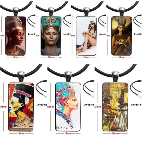 nefertiti fashion glass cabochon pendant necklace with women steel plated statement jewelry for christmas gift, Silver
nefertiti fashion glass cabochon pendant necklace with women steel plated statement jewelry for christmas gift, Silver