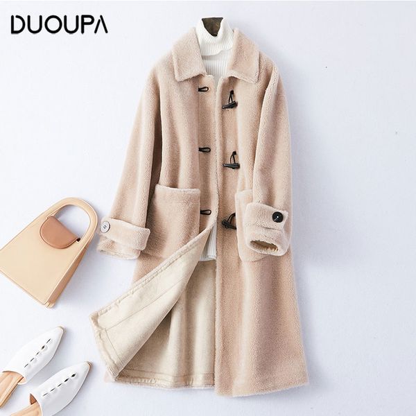 2019 autumn and winter new fashion sheep shearing coat women's long loose wool warm fur thick coat slim temperament windbreaker t191111, Black
2019 autumn and winter new fashion sheep shearing coat women's long loose wool warm fur thick coat slim temperament windbreaker t191111, Black