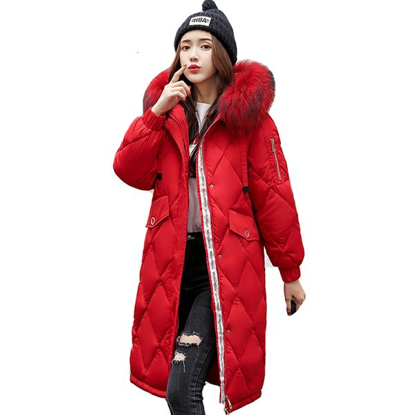 2019 women winter jacket hooded with bontkraag warm thicken female long park wet racer jacket, Black
2019 women winter jacket hooded with bontkraag warm thicken female long park wet racer jacket, Black
