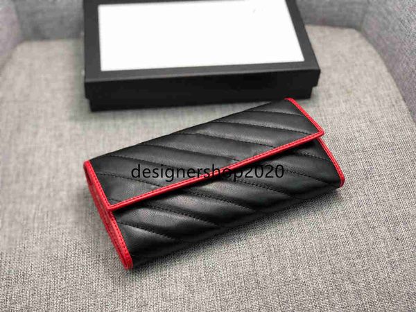 2019 brand long wallet leather wave ladies clutch bag luxury designer card bag wallet classic pocket 573813, Red;black
2019 brand long wallet leather wave ladies clutch bag luxury designer card bag wallet classic pocket 573813, Red;black