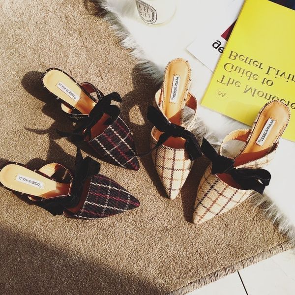 2019 new summer women mules shoes woman slippers women pumps point toe low heel comfort bow sandals slip on flip flops femme, Black
2019 new summer women mules shoes woman slippers women pumps point toe low heel comfort bow sandals slip on flip flops femme, Black