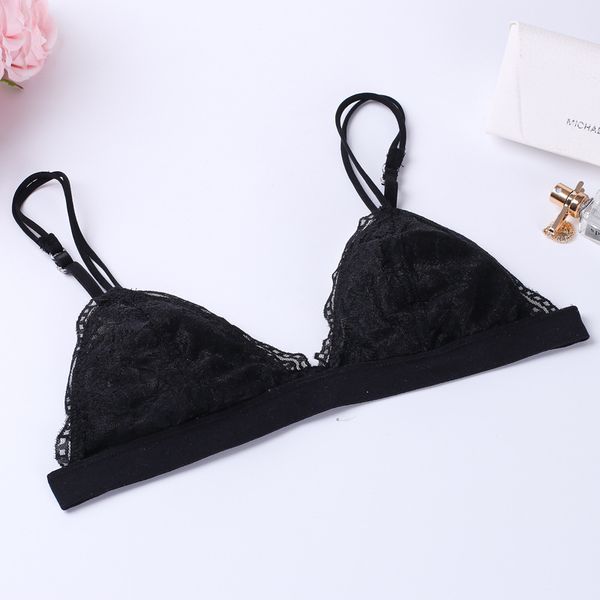 Sexy Lace Bras for Women Wire Free Bralette Push Up Bra Breathable Triangle Thin Lace Bralette Brassier Soutien Gorge, Red
Sexy Lace Bras for Women Wire Free Bralette Push Up Bra Breathable Triangle Thin Lace Bralette Brassier Soutien Gorge, Red