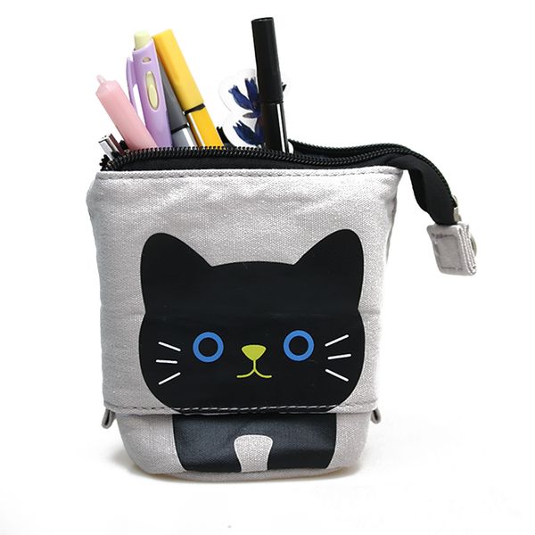 1pc kawaii cat style pencil case zipper cat pen pencil box for boys girls kids school supplies student stationery gift
1pc kawaii cat style pencil case zipper cat pen pencil box for boys girls kids school supplies student stationery gift