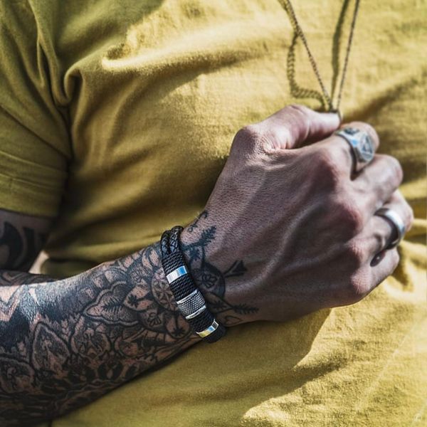 leather bracelet men homme multi-layer gold/silver/black magnet buckle mens bracelets 2019 punk jewelry stainless steel bangle
leather bracelet men homme multi-layer gold/silver/black magnet buckle mens bracelets 2019 punk jewelry stainless steel bangle