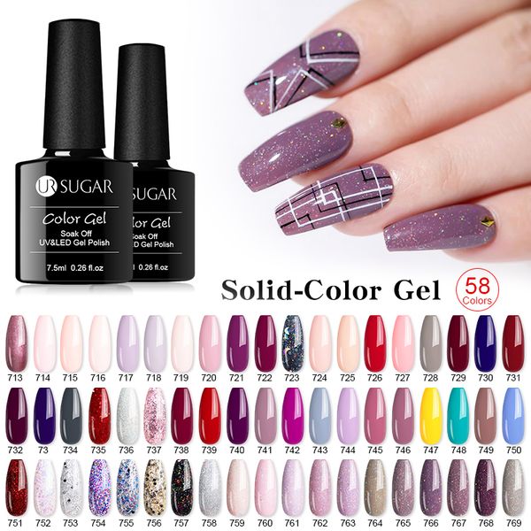 ur sugar 7.5ml glitter nail gel polish red pink nude colors semi permanent uv gel manicure soak off nail art lacquer varnish
ur sugar 7.5ml glitter nail gel polish red pink nude colors semi permanent uv gel manicure soak off nail art lacquer varnish