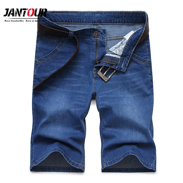 men's jeans summer stretch short fashion casual fit vacation elastic denim shorts male clothes 40 42 44 46, Blue
men's jeans summer stretch short fashion casual fit vacation elastic denim shorts male clothes 40 42 44 46, Blue