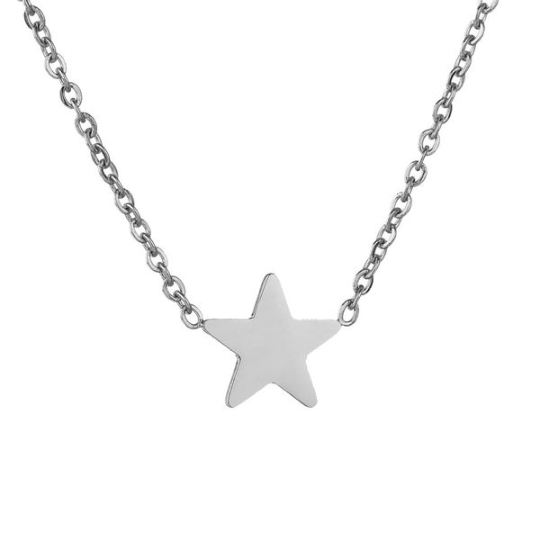 pendant necklaces 2021 style stainless steel star female necklace simple glossy five-pointed for women birthday gift, Silver
pendant necklaces 2021 style stainless steel star female necklace simple glossy five-pointed for women birthday gift, Silver