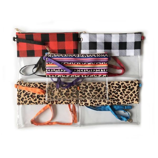 pvc waterproof handbags fashion women transparent duffle bags crossbody messenger bag leopard shoulder handbag girls coin purse pocket bags, White
pvc waterproof handbags fashion women transparent duffle bags crossbody messenger bag leopard shoulder handbag girls coin purse pocket bags, White
