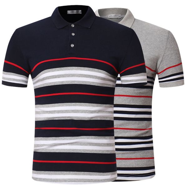 fit fashion style men's sleeve new men's tshirts england slim casual polo polos tees striped short clothing lwjoq, Black
fit fashion style men's sleeve new men's tshirts england slim casual polo polos tees striped short clothing lwjoq, Black