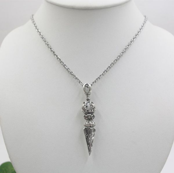 sterling s925 silver pendant suitable for men buddhism vajra gift luck pendant 63*14mm, Blue;slivery
sterling s925 silver pendant suitable for men buddhism vajra gift luck pendant 63*14mm, Blue;slivery