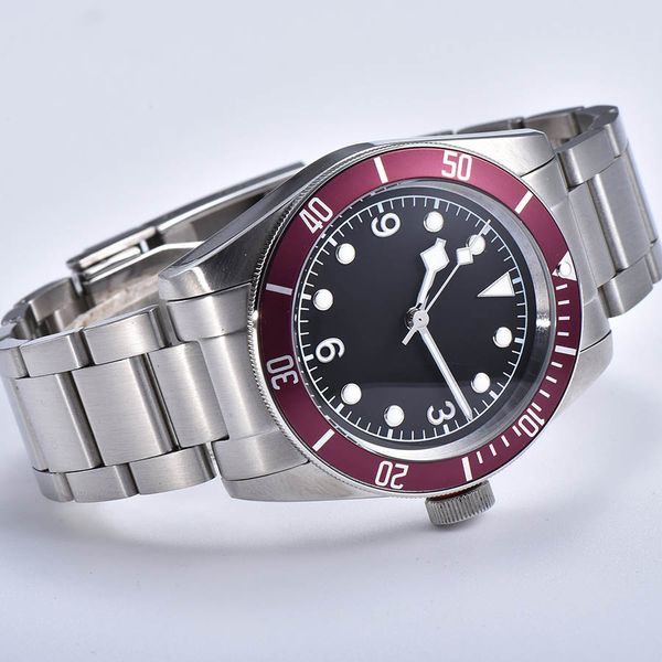 watch men automatic watch mechanical luminous waterproof 316l solid stainless steel 41mm dt566z, Slivery;brown
watch men automatic watch mechanical luminous waterproof 316l solid stainless steel 41mm dt566z, Slivery;brown