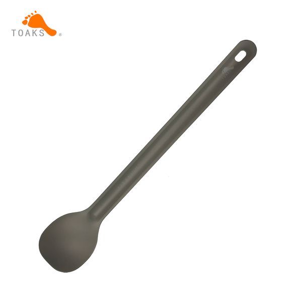 toaks titanium spoon ultralight titanium sandblasted spoon long handle camping 215mm length
toaks titanium spoon ultralight titanium sandblasted spoon long handle camping 215mm length