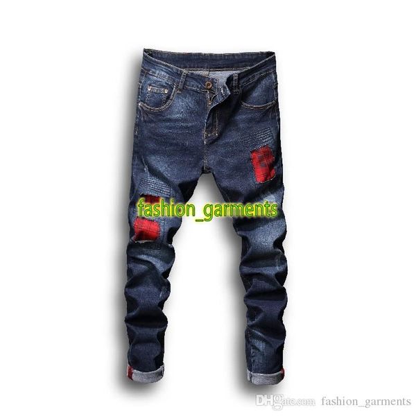 new mens hole jeans mens youth slim straight stretch trousers mens stylist jeans fashion motorcycle pants, Blue
new mens hole jeans mens youth slim straight stretch trousers mens stylist jeans fashion motorcycle pants, Blue
