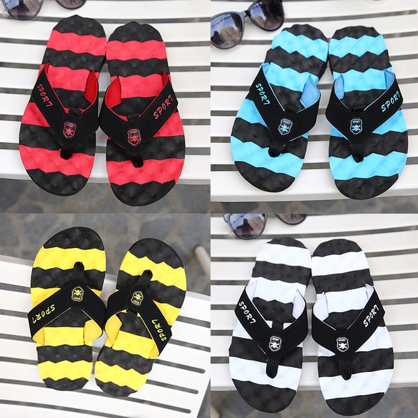designer hornets stripedesigner slippers comfortable slippers boy mixed colors stripes indoor flip-flops outdoor beach flip-flops sandals, Black
designer hornets stripedesigner slippers comfortable slippers boy mixed colors stripes indoor flip-flops outdoor beach flip-flops sandals, Black