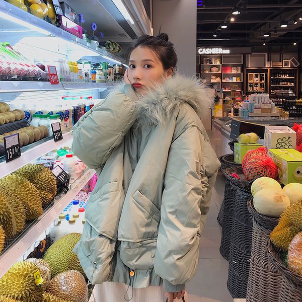 2019 new style korean-style loose-fit cotton-padded jacket short short-height thick friend cotton-padded clothes women's wi, Blue;black
2019 new style korean-style loose-fit cotton-padded jacket short short-height thick friend cotton-padded clothes women's wi, Blue;black