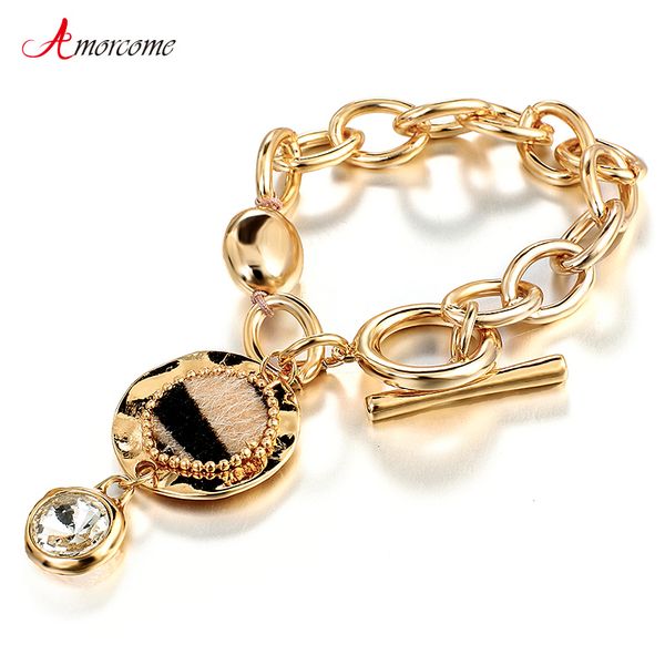 amorcome vintage alloy charm bracelets for women fashion 2020 ot round metal chain bracelets & bangles jewelry femme accessories, Golden;silver
amorcome vintage alloy charm bracelets for women fashion 2020 ot round metal chain bracelets & bangles jewelry femme accessories, Golden;silver