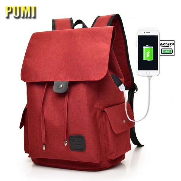 men women usb charge fashion large canvas backpack preppy style 14 15 16 lapcomputer bag college student school bag rucksack
men women usb charge fashion large canvas backpack preppy style 14 15 16 lapcomputer bag college student school bag rucksack