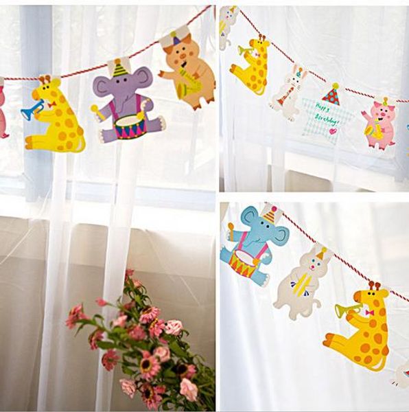 1set diy cartoon animals paper flags baby birthday bunting decoration kids party banner pennant home decor boy baby shower favor
1set diy cartoon animals paper flags baby birthday bunting decoration kids party banner pennant home decor boy baby shower favor
