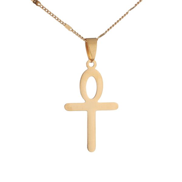 stainless steel egyptian jewelry the key of the nile ankh cross pendant necklace women charm jewlery, Silver
stainless steel egyptian jewelry the key of the nile ankh cross pendant necklace women charm jewlery, Silver