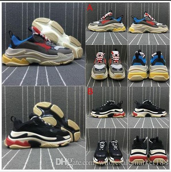 2019 paris triple-s дизайнерская обувь low платформы кроссовки тройной mens casual женщины дизайнер обуви случайные спортивные тренажеры zap
2019 paris triple-s дизайнерская обувь low платформы кроссовки тройной mens casual женщины дизайнер обуви случайные спортивные тренажеры zap