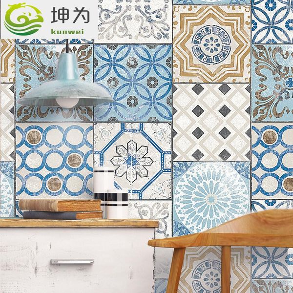bohemian geometric pattern imitation tile mediterranean style pvc wallpaper living room tv background wall study store wallpaper
bohemian geometric pattern imitation tile mediterranean style pvc wallpaper living room tv background wall study store wallpaper