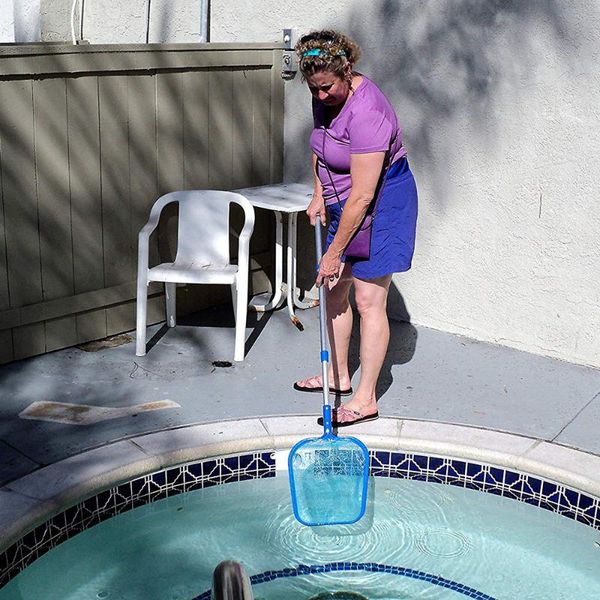 pool & accessories professional leaf rake deep bag swimming skimmer spa rubbish net cleaning piscina