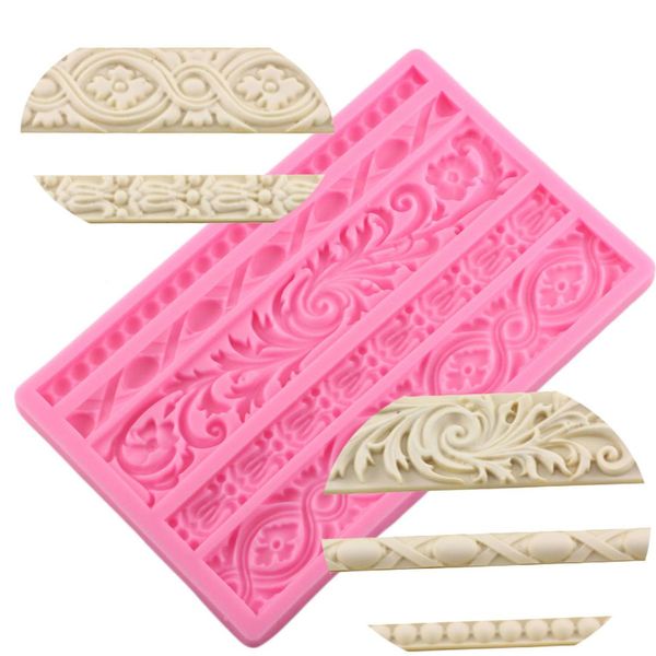 mujiang diy baroque scroll relief cake border silicone mold frame fondant cake decorating tools candy chocolate gumpaste mould
mujiang diy baroque scroll relief cake border silicone mold frame fondant cake decorating tools candy chocolate gumpaste mould