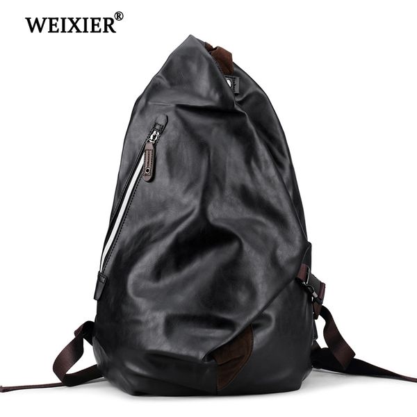 weixier casual men's brand design pu high-end backpack long-distance multi-function large capacity classic backpack
weixier casual men's brand design pu high-end backpack long-distance multi-function large capacity classic backpack