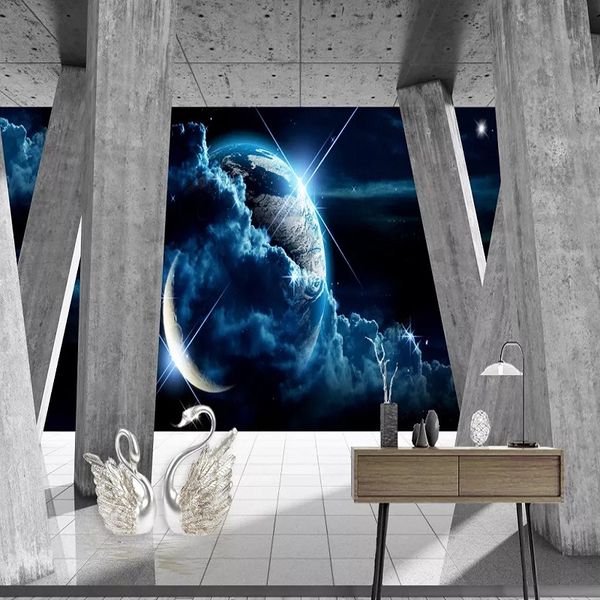 пользовательское большое настенная 3d обои современного творческого 3d расширений пространства вселенная планет серой стена tv заднюю стену
пользовательское большое настенная 3d обои современного творческого 3d расширений пространства вселенная планет серой стена tv заднюю стену