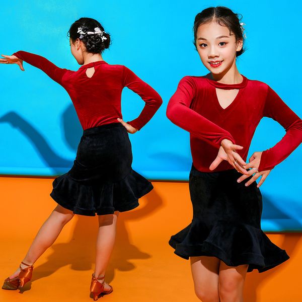 latin dance costume for girls fashion tango salsa ballroom practice wear ladies cha cha samba rumba performance clothing dc4285, Black;red
latin dance costume for girls fashion tango salsa ballroom practice wear ladies cha cha samba rumba performance clothing dc4285, Black;red