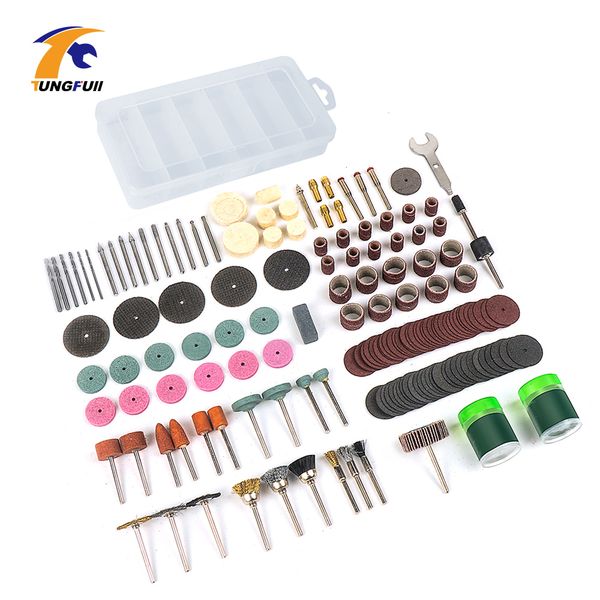 tungfull 161pcs dremel style accessories abrasive tools wood metal engraving electric rotary tool accessory for dremel bit set
tungfull 161pcs dremel style accessories abrasive tools wood metal engraving electric rotary tool accessory for dremel bit set