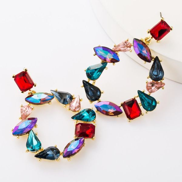female crystal zircon stone earrings fashion vintage wedding jewelry vintage double stud earrings for women, Silver
female crystal zircon stone earrings fashion vintage wedding jewelry vintage double stud earrings for women, Silver