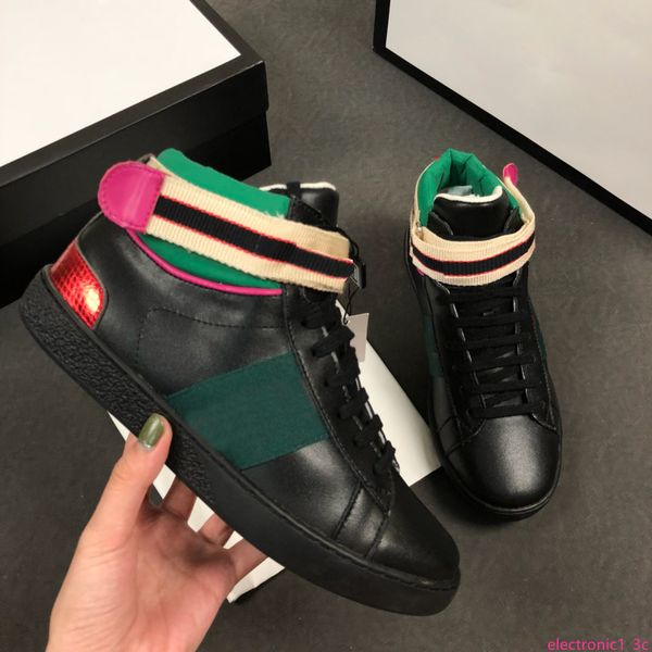 designer boots 18fw ace luxury shoes leather black white shoes daddy luxury boots shoes geninue leather size us5-us10 with recept, Black;green
designer boots 18fw ace luxury shoes leather black white shoes daddy luxury boots shoes geninue leather size us5-us10 with recept, Black;green