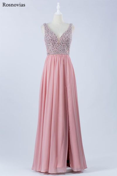 party dresses blush pink side split prom deep v neck backless beaded formal evening gowns vestido de fiesta 2021 customized, White;black
party dresses blush pink side split prom deep v neck backless beaded formal evening gowns vestido de fiesta 2021 customized, White;black
