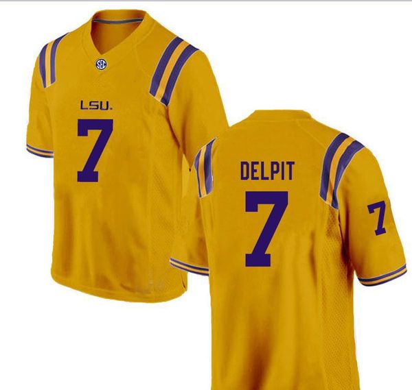 women yellow lsu tigers grant delpit 7 ladies real full embroidery college football jersey size s-4xl or custom any name or number jersey, Black;red
women yellow lsu tigers grant delpit 7 ladies real full embroidery college football jersey size s-4xl or custom any name or number jersey, Black;red