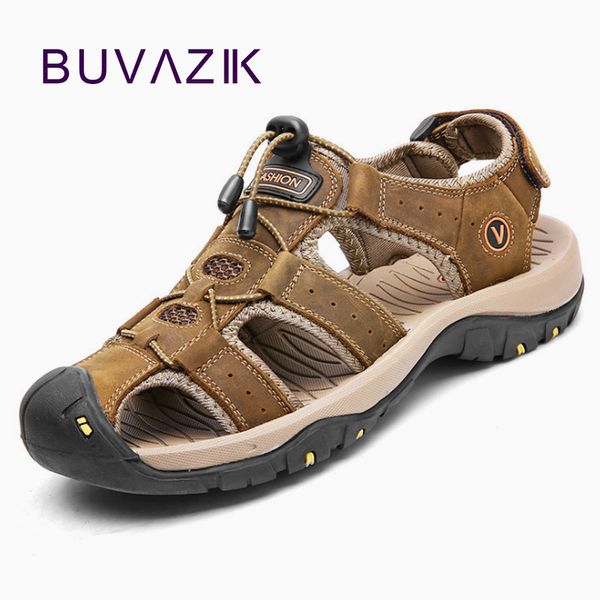buvazik mens sandals summer big size soft sandals men shoes comfortable big size men genuine leather sandalias hombre, Black
buvazik mens sandals summer big size soft sandals men shoes comfortable big size men genuine leather sandalias hombre, Black