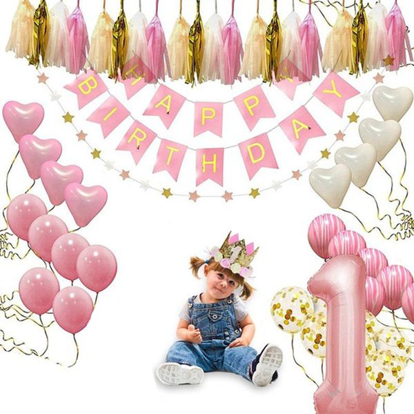 baby anniversary balloons happy birthday banner kids first birthday party decoration set birthday hat banner flag er balloons kit
baby anniversary balloons happy birthday banner kids first birthday party decoration set birthday hat banner flag er balloons kit