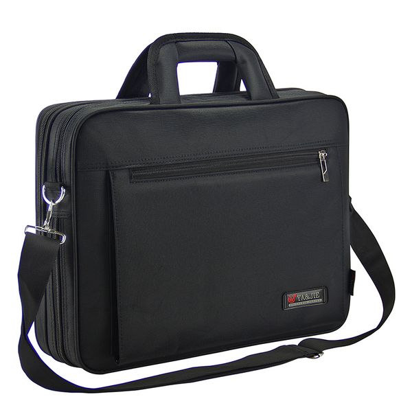 men oxford fabric waterproof business briefcase black 15.6 inch lap14 inch notebook case large capacity men document bag
men oxford fabric waterproof business briefcase black 15.6 inch lap14 inch notebook case large capacity men document bag