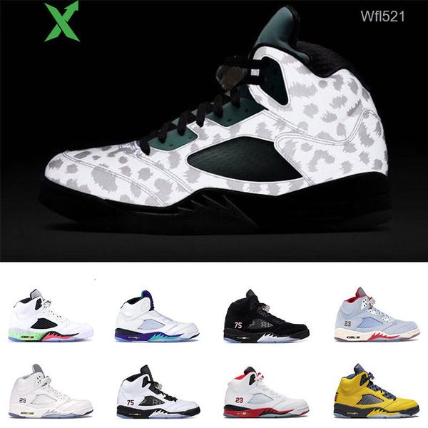 new 2020 mens basketball shoes 5 island green white cement ice blue michigan metallic white olympic athletic sports sneakers trainers, Black
new 2020 mens basketball shoes 5 island green white cement ice blue michigan metallic white olympic athletic sports sneakers trainers, Black