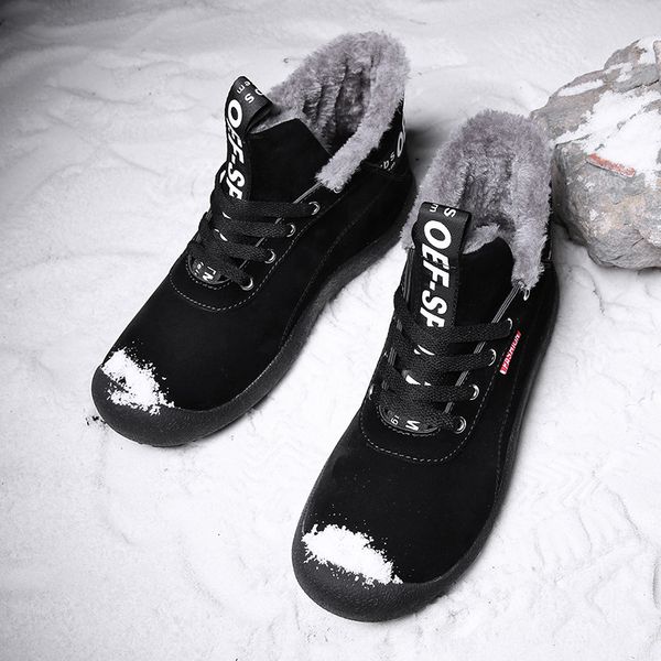 winter boots keep warm men shoes genuine leather men boots outdoor snow non-slip casual shoes big size 39-48, Black
winter boots keep warm men shoes genuine leather men boots outdoor snow non-slip casual shoes big size 39-48, Black