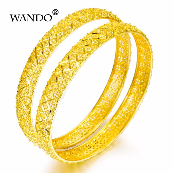 wando 24kgold bangle for women dubai bride wedding ethiopian bracelet africa bangle arab jewelry charm bracelet b27, Black
wando 24kgold bangle for women dubai bride wedding ethiopian bracelet africa bangle arab jewelry charm bracelet b27, Black