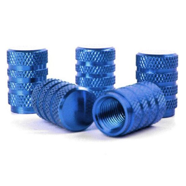 5 pieces blue alloy car tire valve caps car valve nut
5 pieces blue alloy car tire valve caps car valve nut