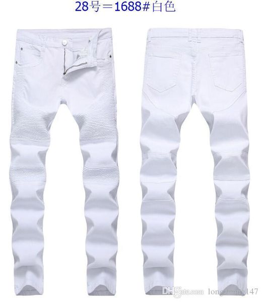 new style man's casual hole jeans motorcycle slim fit pants tights fold fashion trousers men pencil pants washed jeans, Blue
new style man's casual hole jeans motorcycle slim fit pants tights fold fashion trousers men pencil pants washed jeans, Blue