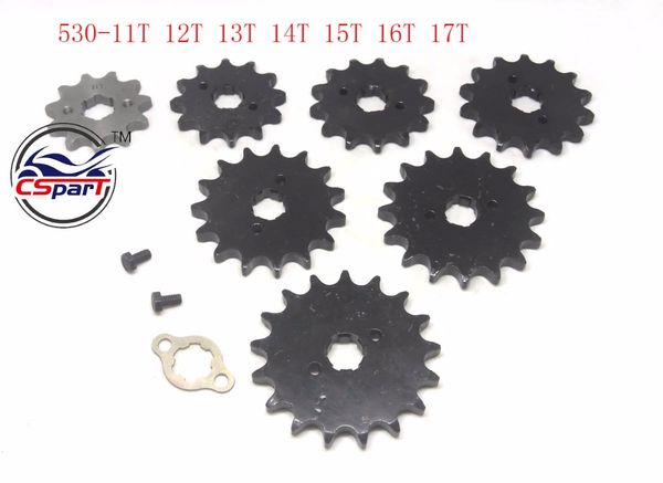 11t 12t 13t 14t 15t 16t 17t tooth 530 front engine sprocket motorcycle atv quad dirt pit bike buggy
11t 12t 13t 14t 15t 16t 17t tooth 530 front engine sprocket motorcycle atv quad dirt pit bike buggy