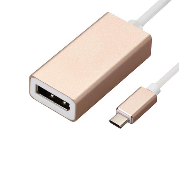 usb-c type c usb3. 1 male to display port dp female adapter gold super speed reach 10gbps
usb-c type c usb3. 1 male to display port dp female adapter gold super speed reach 10gbps
