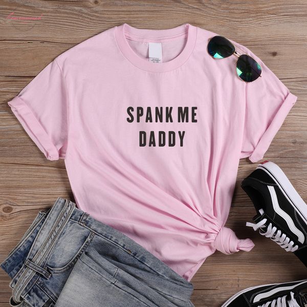 onseme spank me daddy t shirt women short sleeve female t shirt harajuku girls cotton tshirt kawaii womens clothing q 265, White
onseme spank me daddy t shirt women short sleeve female t shirt harajuku girls cotton tshirt kawaii womens clothing q 265, White