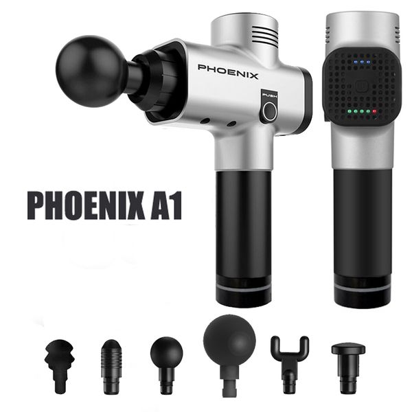 phoenix a1 muscle massage gun deep tissue massager therapy gun exercising relief body shaping with 6 heads
phoenix a1 muscle massage gun deep tissue massager therapy gun exercising relief body shaping with 6 heads
